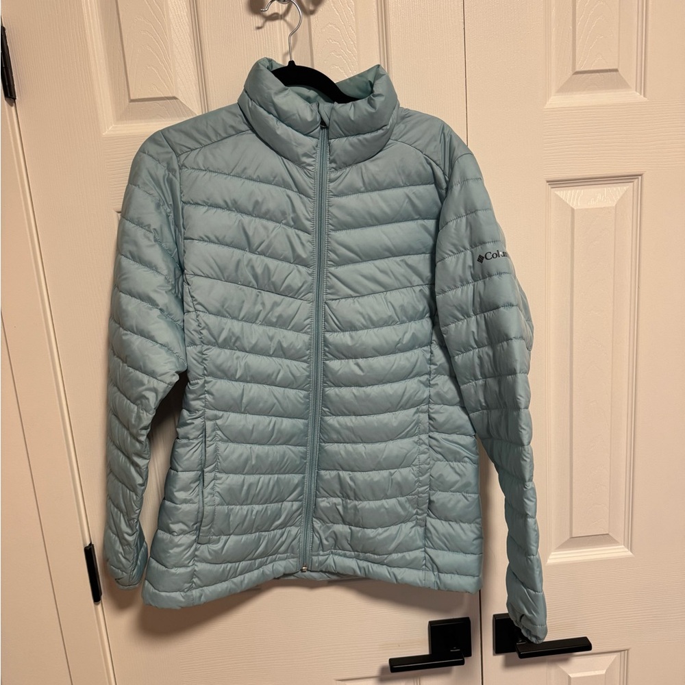 Women’s Columbia Jacket, Turquoise, Size M